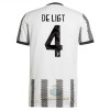 Maglia ufficiale Juventus De Ligt 4 Casa 2022-23 per Uomo